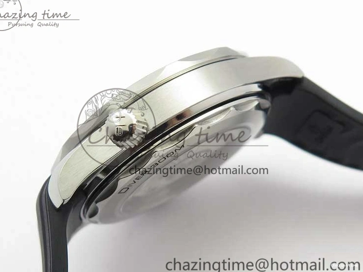 0410 2019 Seamaster Diver 300M OMF Best Edition Black Ceramic White Dial on Black Rubber Strap A WaterResistant 7938